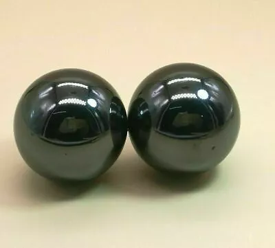 Magnet 2pcs Y30 Disk Black Polishing Ferrite Diameter 35mm Ball Permanent Buck • $40.55