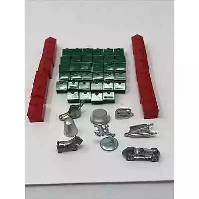 Monopoly Replacement Pieces Hotels/Houses/Tokens • $12.95