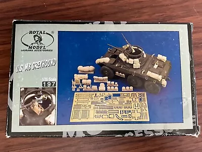 Royal Model 1/35 US M8 Greyhound Update Set (Tamiya / Italeri) [Resin + PE] 197 • $26.99