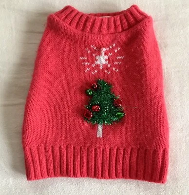 $4 • Buy Dog Christmas Sweater, Xs