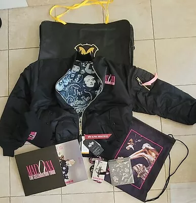 Madonna Celebration Tour Immaculate VIP Jacket XL W/OFFICIAL Merch Package • $795