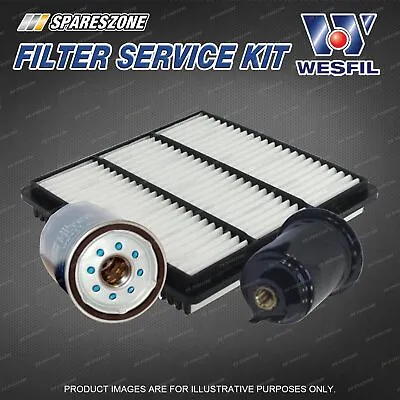 $74.95 • Buy Wesfil Oil Air Fuel Filter Service Kit For Mitsubishi Express Van Starwagon WA