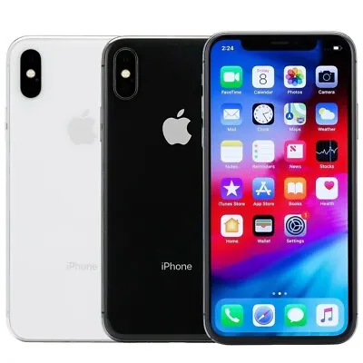 Apple IPhone X 256GB Factory Unlocked AT&T T-Mobile Verizon Very Good Condition • $174.95