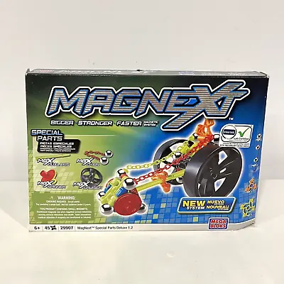 Mega Bloks Magnext Special Parts Deluxe 1.2 29907 Brand New 2008 Magentic System • $18.17