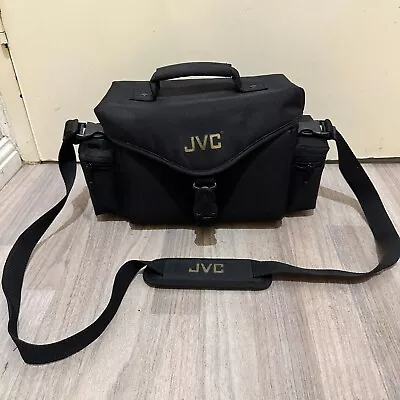 Jvc Shoulder Dslr Video Camera Fits Canon Nikon Go Pro Accessory Carry Bag • $30