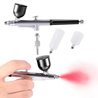 2024 NEW Mini Airbrush Kit Dual Action Spray Gun Model Paint Tattoo 0.3MM • $15.91