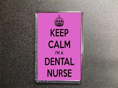 £2.70 • Buy Keep Calm I'm A Dental Nurse Fridge Magnet Birthday Gift