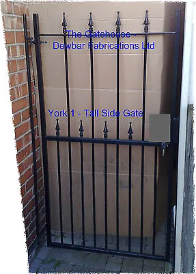 Wrought Iron Metal Steel Security Side Gate Gates  • £310