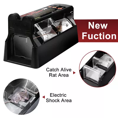 £31.99 • Buy Electronic Mouse Trap Mice Killer Rat Pest Control Electric Zapper Rodent UKPLUG