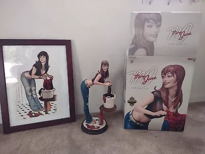 Sideshow Mary Jane Collector's Editon Comiquette Statue Spider-Man Adam Hughes • $600