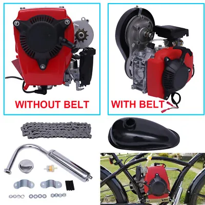 4-Stroke 49CC Gas Motorized Bike Engine Motor Kit Scooter With Chain Drive • $163.40