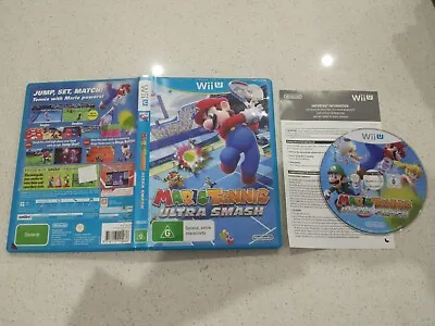 Mario Tennis: Ultra Smash Wii U Game USED PAL Region • $28