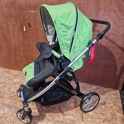 £299 • Buy Britax Romer B-Dual 4 Stroller Pushchair Pram Folding Aurora Green Lime