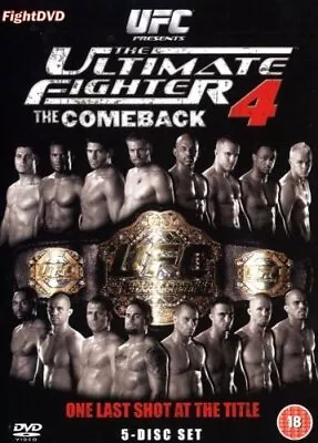 UFC Ultimate Fighting Championship: The Ultimate Fighter Season 4... - DVD  34VG • £3.49