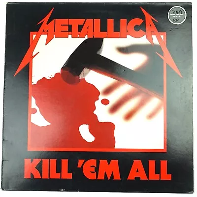 Metallica - Kill 'Em All (Vertigo Records) Vinyl LP Album (838 142-1) 1989 • £13