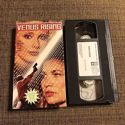 Venus Rising (1995) VHS  Prison Nudity Sex Morgan Fairchild Promo Screener • $22