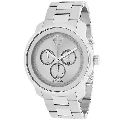 Movado Bold Trend 3600276 Silver Dial Stainless Steel Men's Watch • $359.99