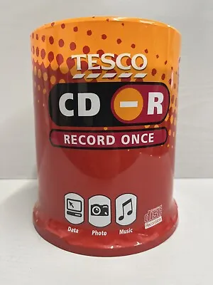 Tesco CD-R 100 Pack 700MB Recordable Discs - 52x Speed - New • £16.99