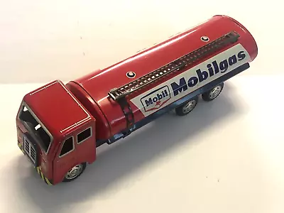 Hayashi Mobilgas Tanker Truck No 154 Vintage 1950s • $149.99