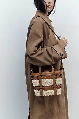 Zara Die-cut Mini Tote Bag • $58.98