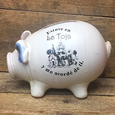 Souvenir Piggy Bank From La Toja Spain • $12.95