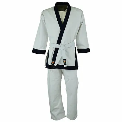 Playwell Karate Instructors 14oz Trim Heavyweight Uniform Adults Suits Gi Outfit • £72.99