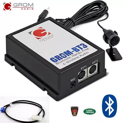 GROM Audio BT3 Bluetooth Adapter Car Kit For ROVER 75 MG ZT LANDROVER DISCOVERY • £133.29