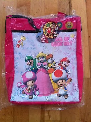 £8.99 • Buy New Shoulder Bag Official Nintendo Mario Peaches Yoshi Back To School 
