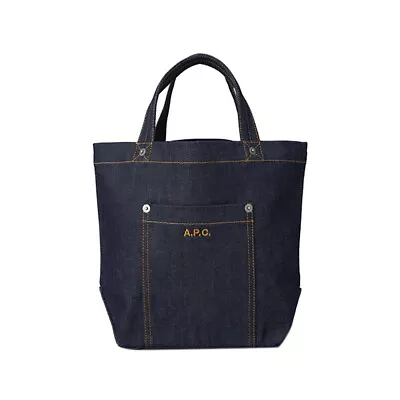 A.P.C. Tote Bag TOTE THAIS MINI M61831 INDIGO IAI • $201.17