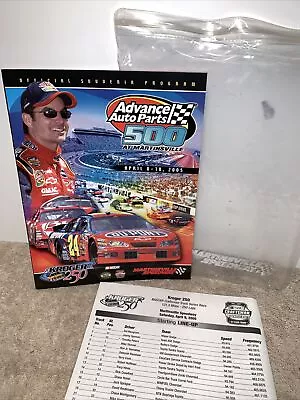 NASCAR Advance Auto Parts 500 At Martinsville Speedway Souvenir Program • $11.50