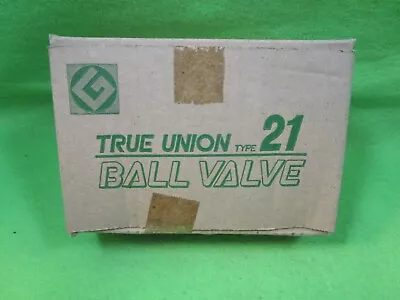 Vib Asahi America Duo Bloc 21 True Union Ball Valve 3/4  Pvc Soc/thd Epdm 230psi • $29.99