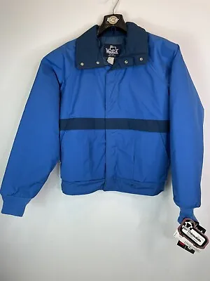 Woolrich Mens WPL 6635 VTG Blue Jacket Sz Med Thinsulate/ New With Tags • $49