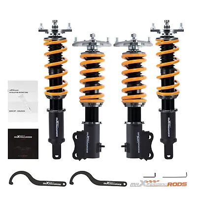 24 Way Damper Adj.  Coilovers Strut For LANCER EVO 7/8/9 01-07 Suspension Kit • $399