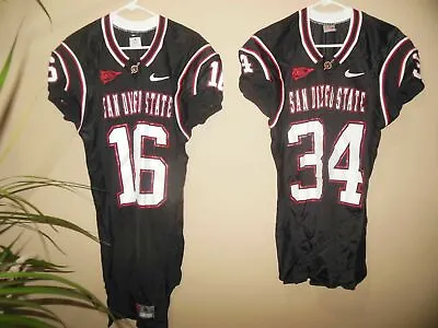 $124 • Buy  san Diego State Aztecs  game Used Football Jersey 