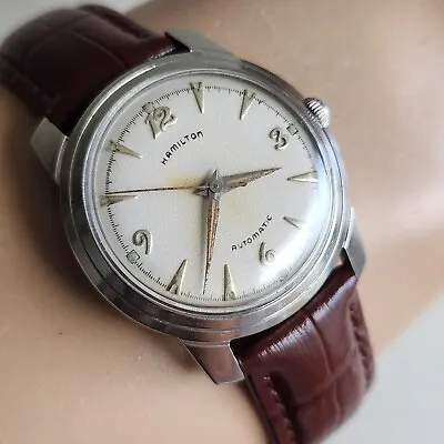 Vintage HAMILTON K-503 Men's Automatic Watch CAL.661 MILITARY STYLE Swiss 1955 • $279