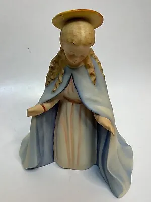 Vintage Goebel Nativity Virgin Mary Madonna Ceramic Hummel Figurine Chipped 6.5” • $24.99