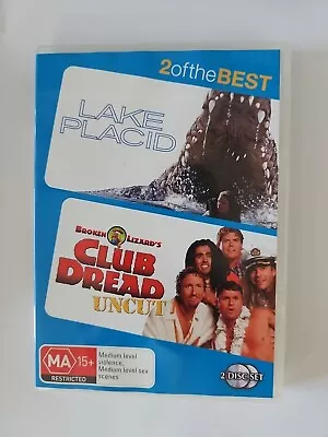 Lake Placid And Club Dread (DVD 1999) Region 4 2-disc Free Postage  • £8.05