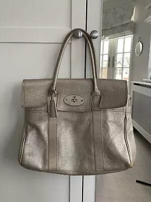 Mulberry Bayswater Leather Tote Bag • £31