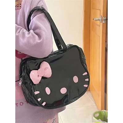 Hello Kitty Bag Cute Big Bag Bow Single Shoulder Bag Katie Cat Handbag • $53.68