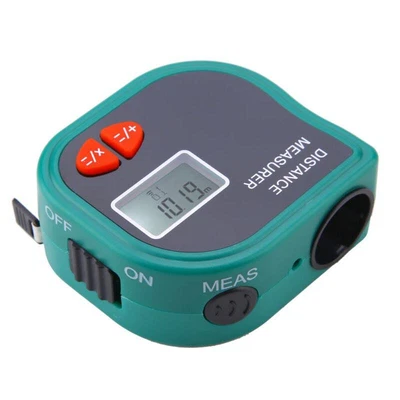 LCD Ultrasonic Distance Meter Handheld Electronic Tape Measure Tool • £15.02