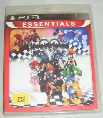Sony PlayStation 3 PS3 Game - Kingdom Hearts: HD 1.5 Remix (Essentials) • $11.99