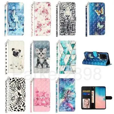 Case For Galaxy A72 A71 A52 A42 A32 A22 A12 5G Pattern Leather Wallet Flip Cover • $10.99