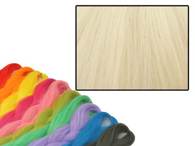 Cyberloxshop Phantasia Kanekalon Jumbo Braid Almond Blonde Hair Dreads • £4.79