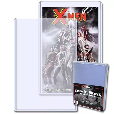 10 BCW Current Comic Book Hard Plastic Topload Holders Rigid Sleeves Sheets • $36.99