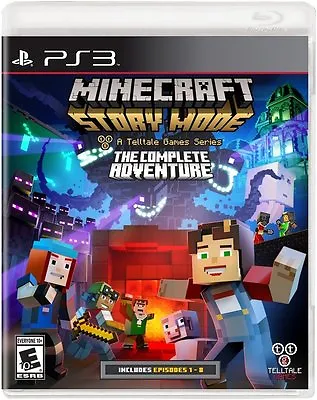NEW Minecraft: Story Mode -- The Complete Adventure (Sony PlayStation 3 2016) • $199.94