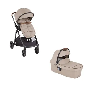 GRACO NEAR2ME Luxury Pushchair Pram 2 In 1  0-4 Y Footmuff + RC + FREE CARRYCOT • £270