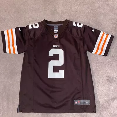 Browns Johnny Manziel Nike On Field Jersey Size Youth L • $35