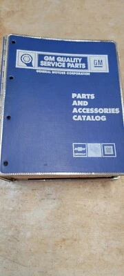 $100 • Buy Pontiac Parts Illistration Catalog Book 1976 - 1981 Hard Cover Original GM OEM