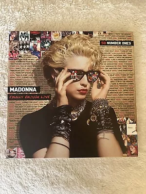 MADONNA - FINALLY ENOUGH LOVE: 50 NUMBER ONES( 6 Lp Red & Black Vinyl Box) 🔴⚫️ • $280