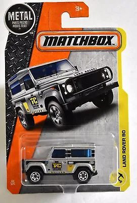 Matchbox Land Rover 90 #48 * Silver * Matchbox 2017 * Case G * D31 • $2.99